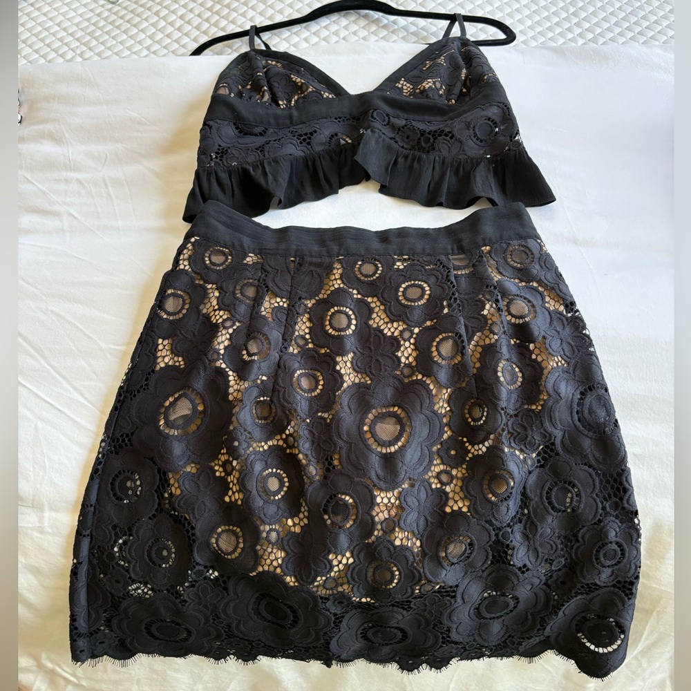 For Love of Lemons Two Piece Dress/skirt top combo